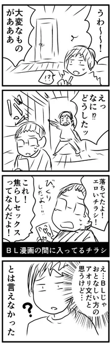 旦那はBLに理解はあるけど耐性はない 