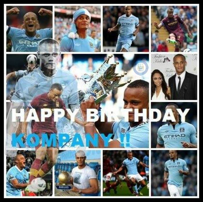 A BIG HAPPY 29th BIRTHDAY to Vincent Kompany         Best captain ever 
 Have a good day   