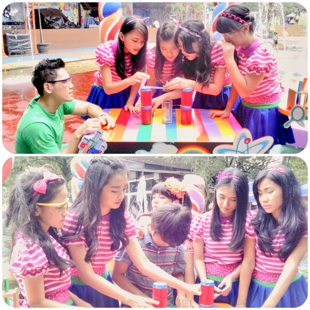 Besok kita akn tantang teman2 <a href="/teenebelle_ID/">TeeneBelle</a> untuk eksperimen seruu!! Kira2 siapa ya yg lebih dulu berhasil??