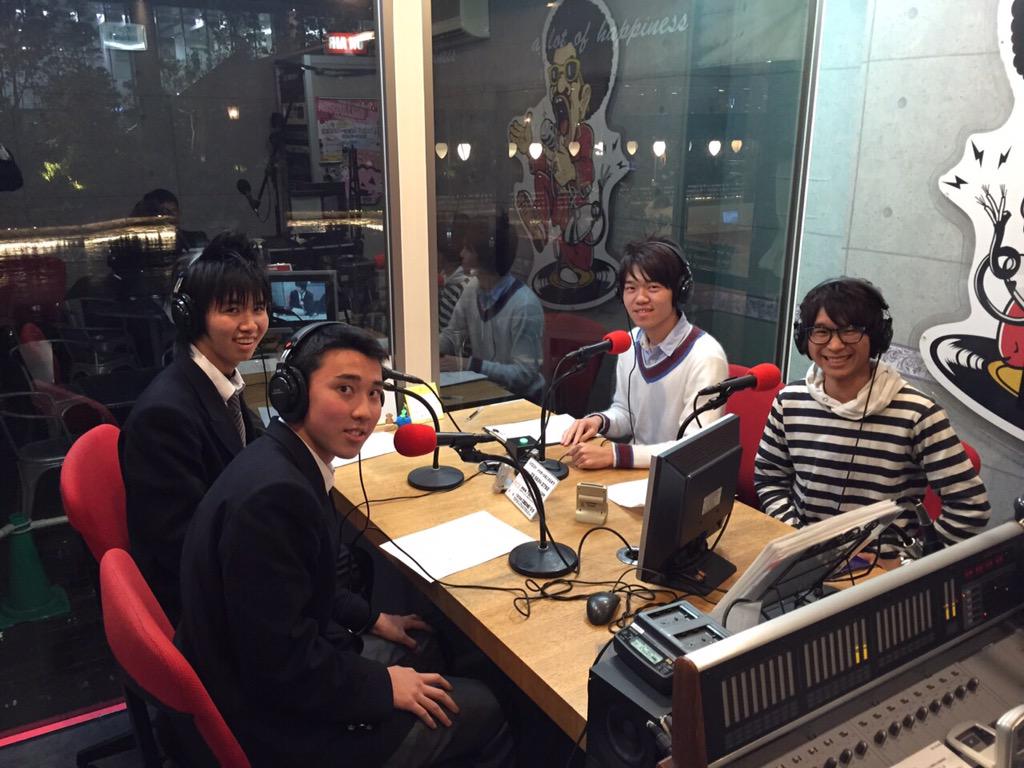 pnc0913's tweet photo. 今日はレインボータウンFMでナイスクサテライトと言う番組に出演させて頂きました‼︎

初のメディア出演だったので緊張していましたが楽しんで喋れたので良かったです！ http://t.co/xxoCJ06r65