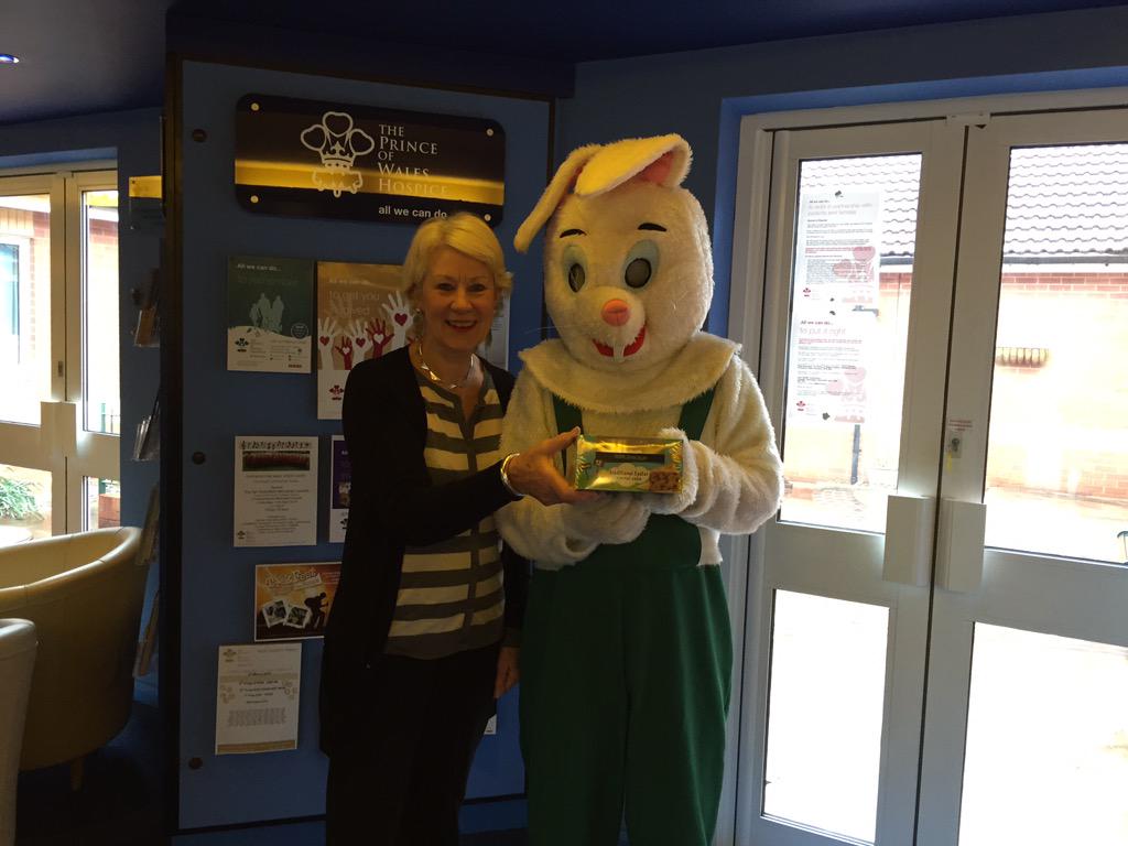 Our visit to <a href="/pwhospice/">The Prince of Wales Hospice</a> donating some lovely Easter cakes for their patients over the Easter period #asdaclc