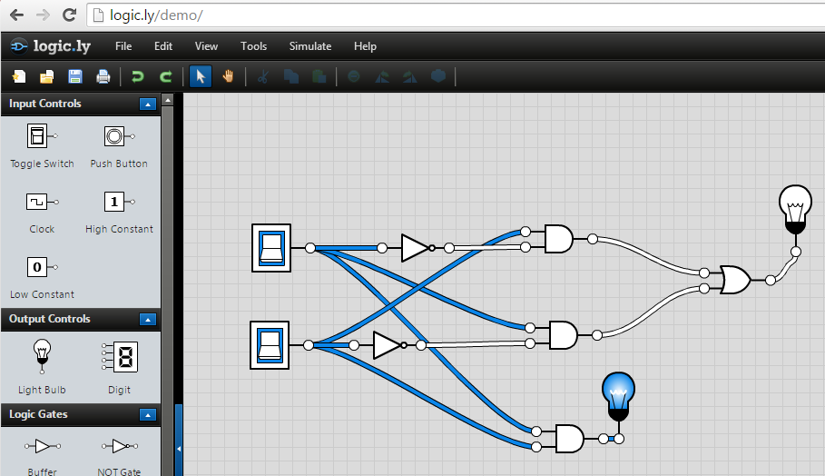JoBrodie's tweet photo. The interface of logic.ly is v pretty, elements are drag/drop & stretchable, copy/paste-able, it's fab #pythonschool http://t.co/Kz8ugGpBVb
