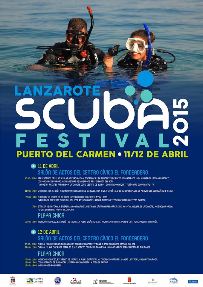 HouseLanzarote's tweet photo. #LanzaroteScubaFestival this #weekend in #PuertodelCarmen - full program attached. #TimanfayaSub #Scuba #Lanzarote http://t.co/kfoFHfSuWL