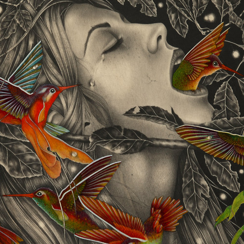 Creature femminili attorniate da una natura gentile ma oscura. È l'arte di #AlessiaIannetti picamemag.com/alessia-iannet…