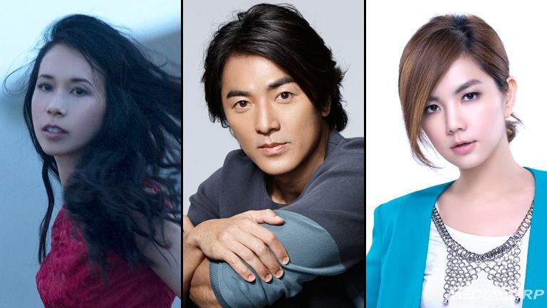 Karen Mok Ekin Cheng Ella Chen Meet Starawards Guest Presenters