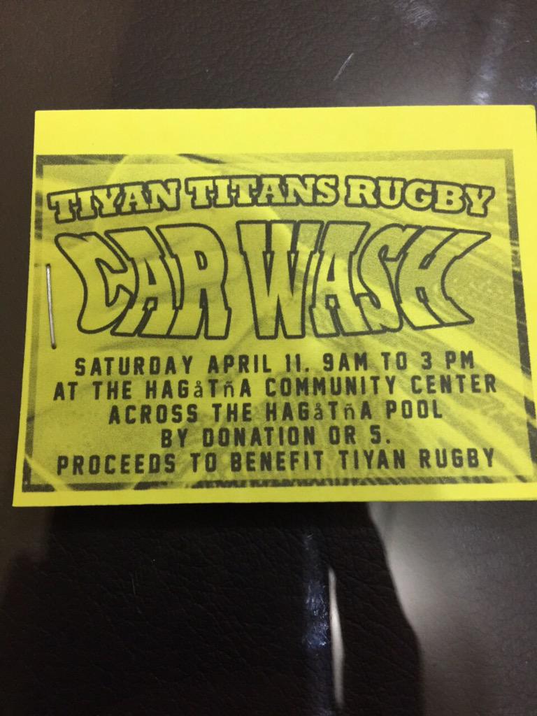 cwintterle's tweet photo. Please support my rugby teams car wash! Every little thing helps 🙏🏻🙏🏼🙏🏽🙏🏾🙏🏿 #TiyanHigh http://t.co/dFeGgGEXFL