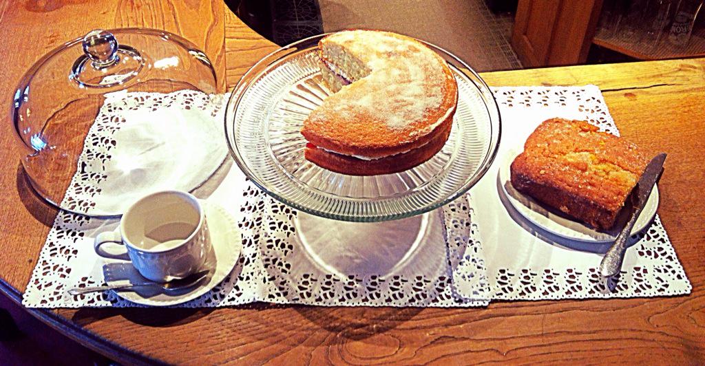 Pop into The Kings Arms and try our homemade Victoria Sponge and Lemon Drizzle cake