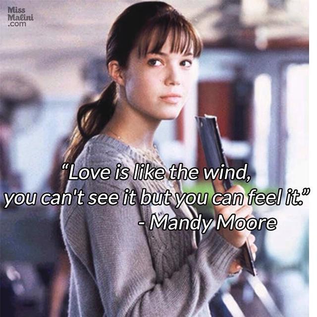 Happy birthday Mandy Moore!  