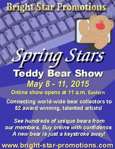 TheTeddyAddict's tweet photo. A little under a month to go. Preview images are up for Bright-Stars upcoming #teddybear show
http://t.co/Lstxd94V3k http://t.co/raBOQVJWys