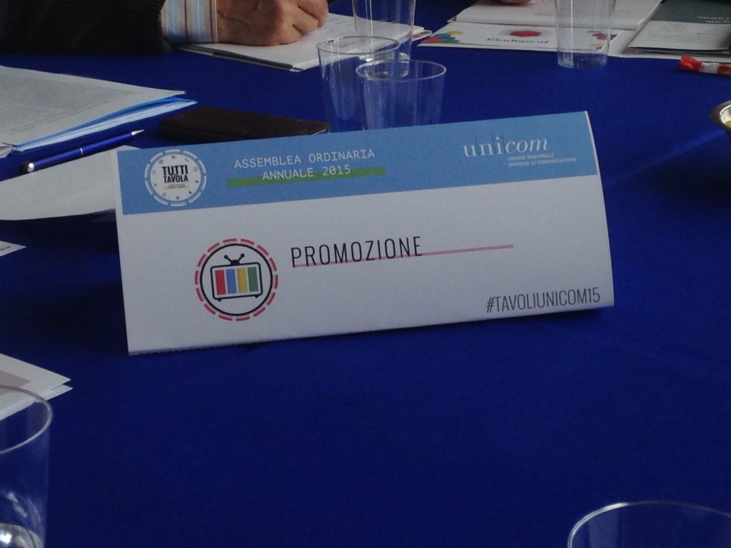 CherrypickerLab's tweet photo. @UNICOM_ITALIA  ai #TavoliUnicom15 si parla anche di #promozione http://t.co/DKQSuTCcPY