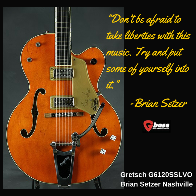 Happy Birthday, Brian Setzer!  See more Brian Setzer-inspired gear at  