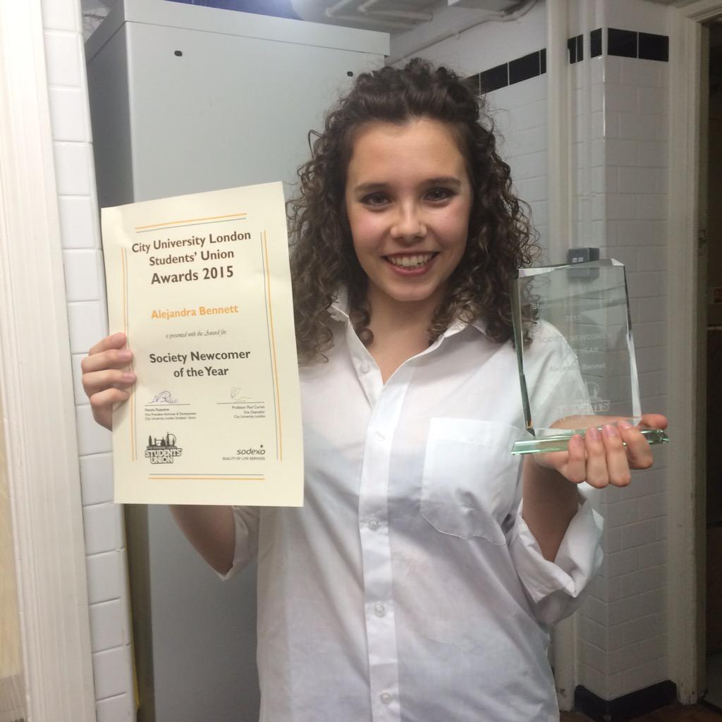 CityDanceSoc's tweet photo. Well done to Sandra Benet for winning Society newcomer of the year! #cityunidance http://t.co/S4mZt3DPYq