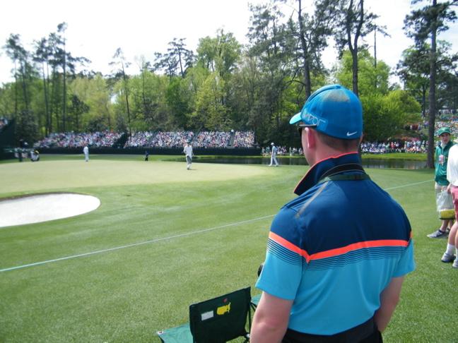 pjw180's tweet photo. Richie Collins dreaming of putting on the Augusta Greens http://t.co/LY5zQb3fM2