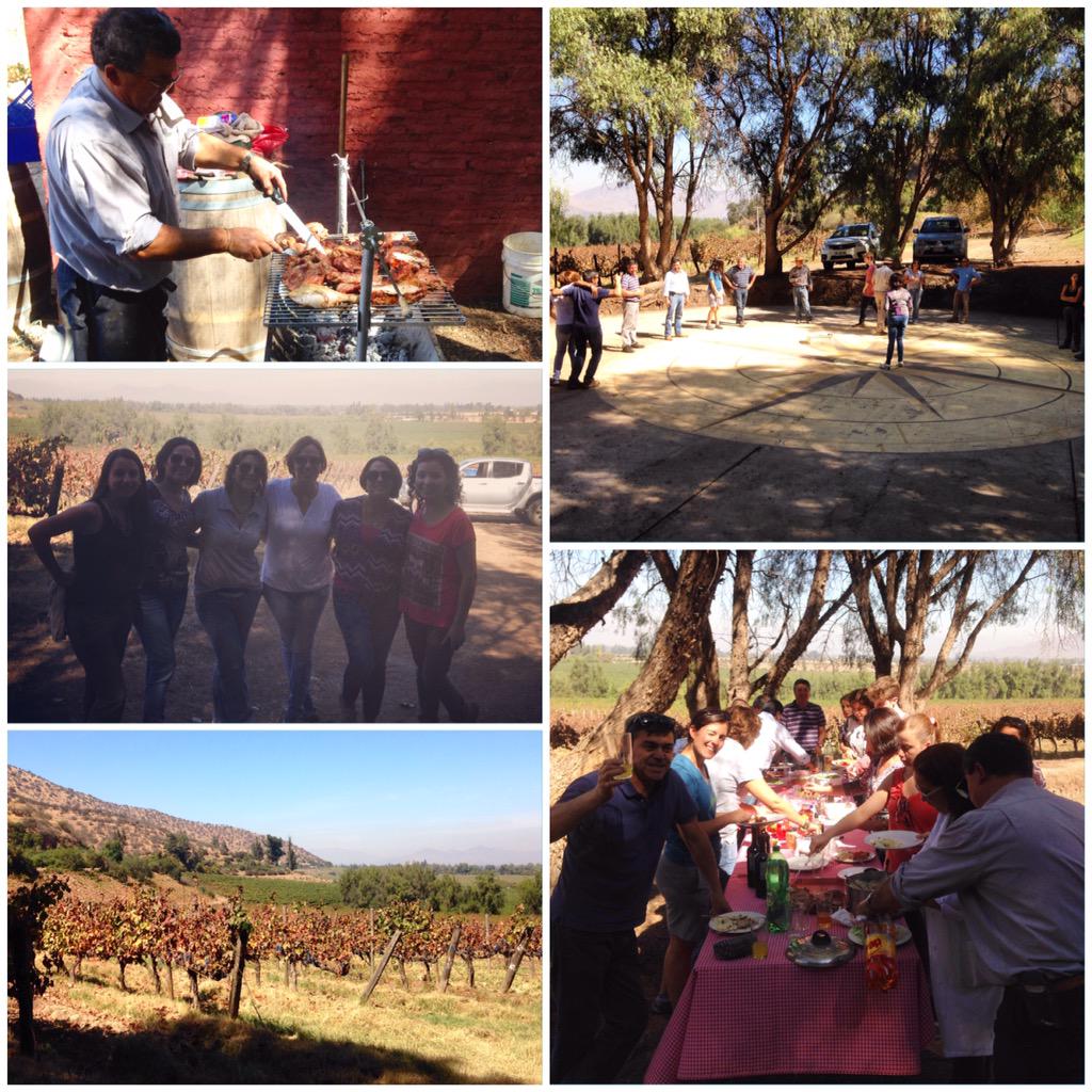 odfjellwines's tweet photo. #Odfjellfamily #familiaOdfjell #diadecampo #vineyardlunch we deserve a break! merecemos un descanso! #OdfjellHarvest http://t.co/VaIbznYhW4