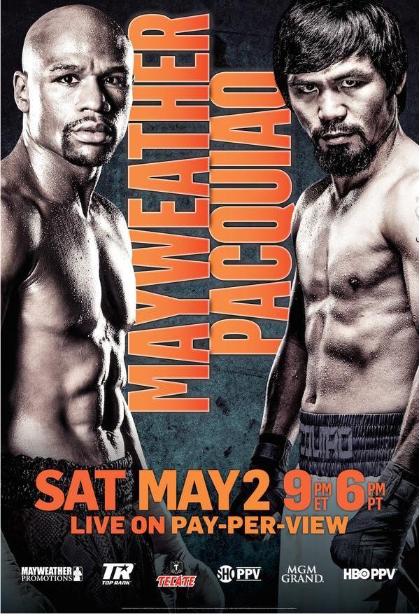 MayweatherPromo's tweet photo. #MayPac puede verse en directo el sábado 2 de mayo a las 9pm ET / 6pm PT en Showtime / HBO PPV http://t.co/13H37LleXF