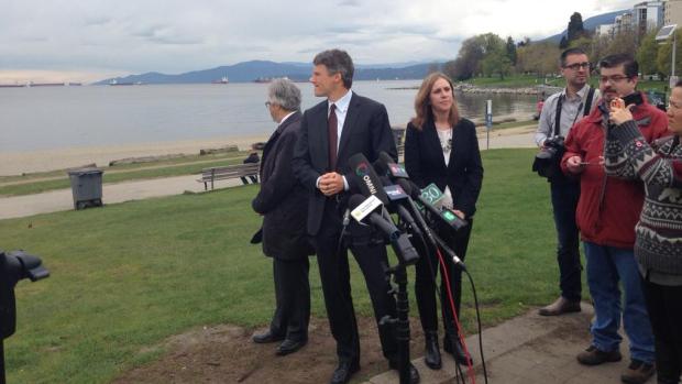 CBCNews's tweet photo. Vancouver Mayor Gregor Robertson blasts 'totally inadequate' oil spill response http://t.co/oXB4Am3FvV http://t.co/C28pNQDFAx