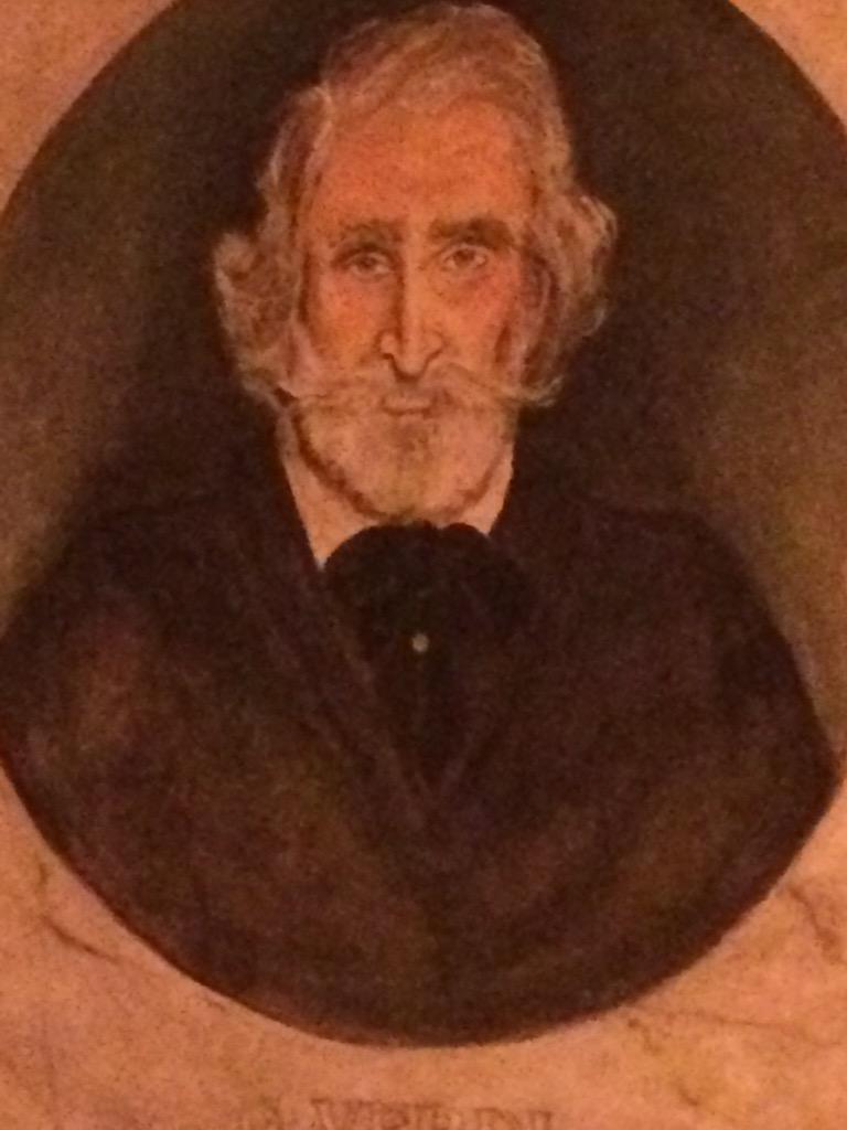 Saw this in a Italien restaurant in DC.. Does anyone see Lloyd Bridges besides me?
