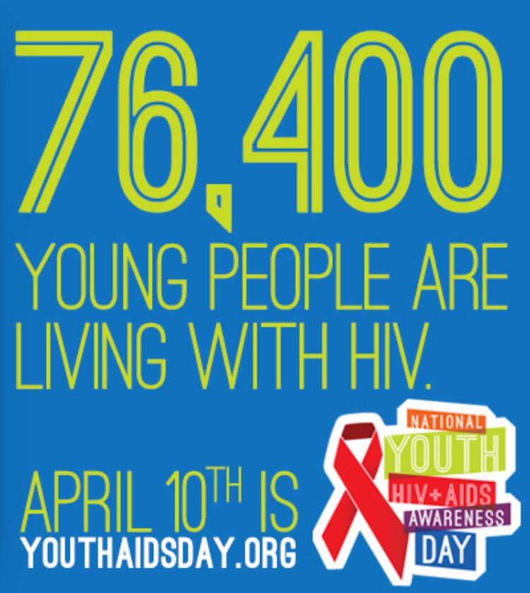 Promillennials's tweet photo. Today is National Youth HIV/AIDS Awareness Day! Encourage the youth in your life to get tested. #YouthHIVAwareness http://t.co/DD3yMgXLD1