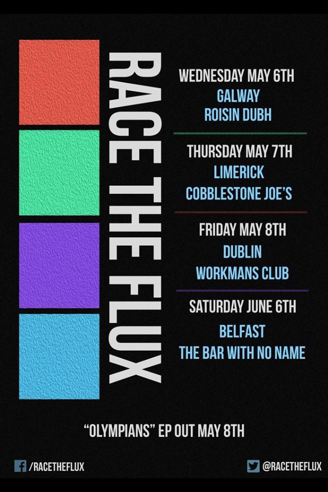 What's happening you ask? Sure we will be playing on the 8th of May in the workmans club for <a href="/RacetheFlux/">Race the Flux</a> ep launch