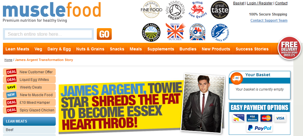 MuscleFoodUK's tweet photo. WOW What an effort! #TOWIE Star James Argents fantastic Transformation we view this here: http://t.co/FKGW4ZRwUw http://t.co/KPmh29Zsh2