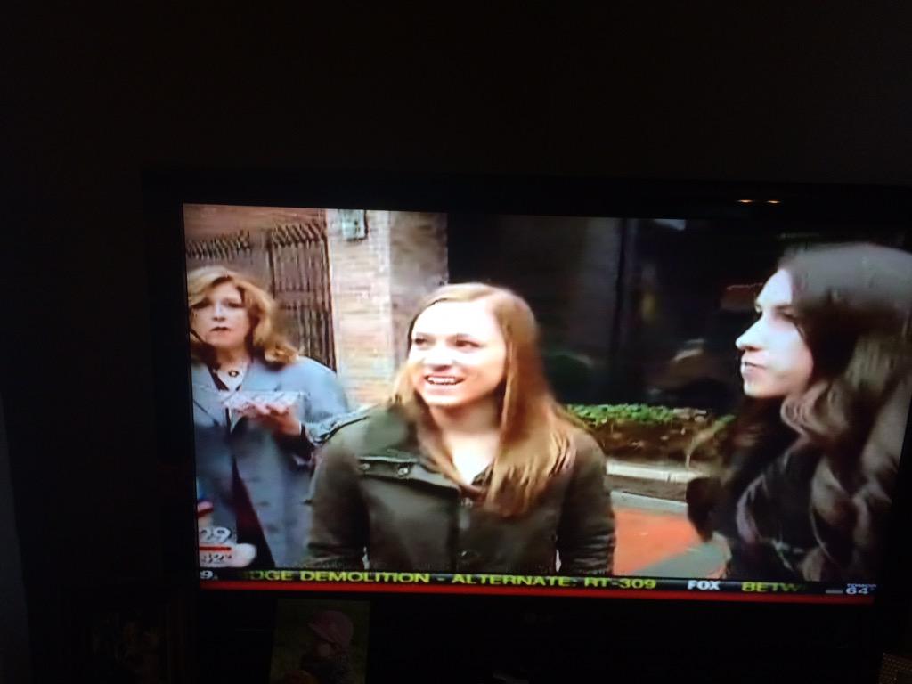 TheWallCycling's tweet photo. Check out @ManayunkDotCom's Shannon+Caitlin promoting #StrEATfoodFest on @FOX29philly today! Great job, ladies!! http://t.co/4ATvEyewwz