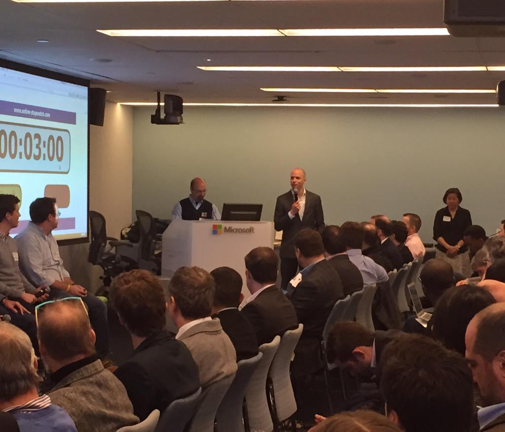 cresaboston's tweet photo. Our own @ASubber speaking at todays #askavc @TechBreakfast #tech #startup #CRE http://t.co/T2mCEOeZvJ