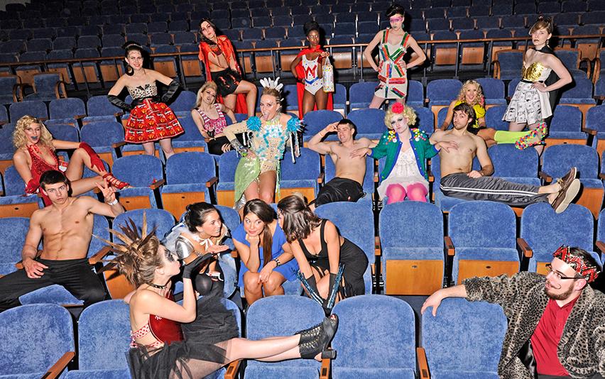 LifeatLSSU's tweet photo. #LSSU student #fashionistas unchain #aliens for #cancer research, April 18. http://t.co/IESYB1jnqx http://t.co/OOZJGNKHbB