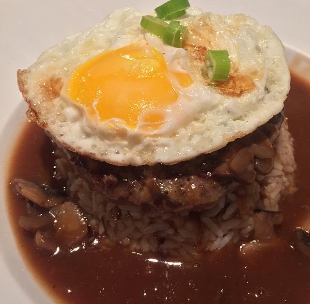 GOODSburger's tweet photo. Try this classic loco moco for dinner http://t.co/Kzf5IfXsHP