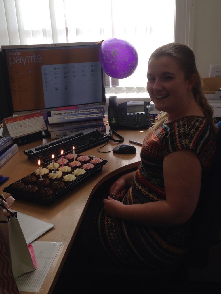 FlowPayroll's tweet photo. Fab start to the new tax year..celebratory birthday cakes! Happy birthday Jenni! http://t.co/uy8L05I5gL