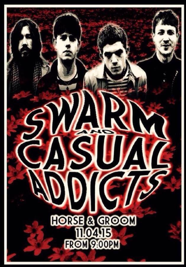 CasualAddicts's tweet photo. Get up the Groom tomorrow! Going to be a top night! #letshaveit #casualaddicts #horseandgroom #exeter #gig #livemusic http://t.co/P2Qj0KORim