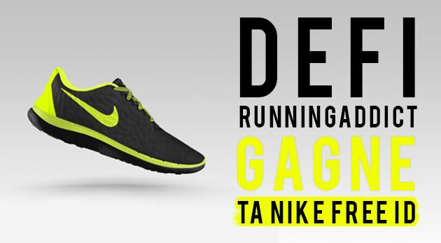 RunningAddictFr's tweet photo. #DefiRunningAddict spécial : 2 paires de #NikeFree iD à gagner pour les plus Addicts! :) http://t.co/YYk0pCYFV6 http://t.co/hGHN8mdlQt