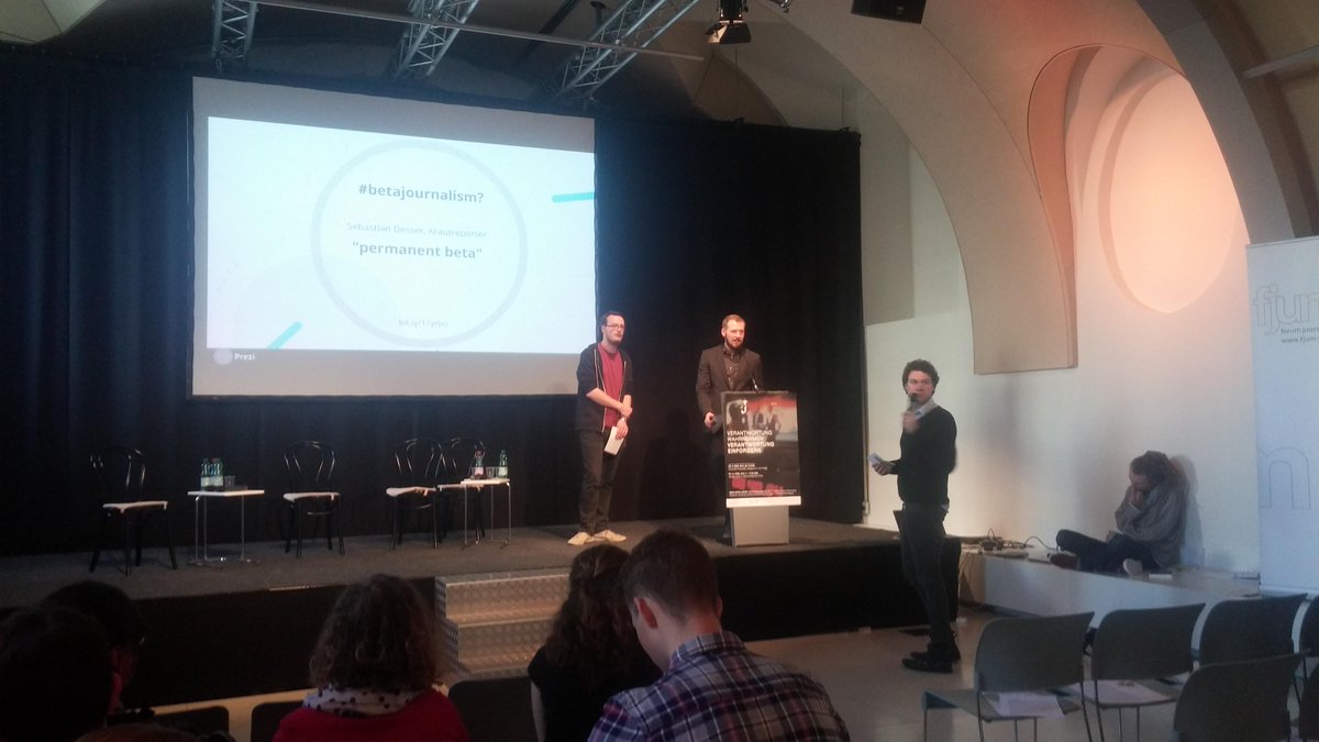 Anna_Flb's tweet photo. Freu mich darauf zu hören, was meine Studienkollegen @BlackBertl und @andieymi zu sagen haben. #jt15 #jpr12 #beta http://t.co/dy4wIkMvQS