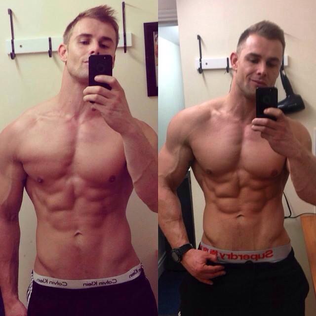 VinnyGough's tweet photo. Lil transformation shot of my good self ๐#lean #ripped #training #strengthtraining #fitcomp #fitnesscompetitor http://t.co/3JsxetsF3a