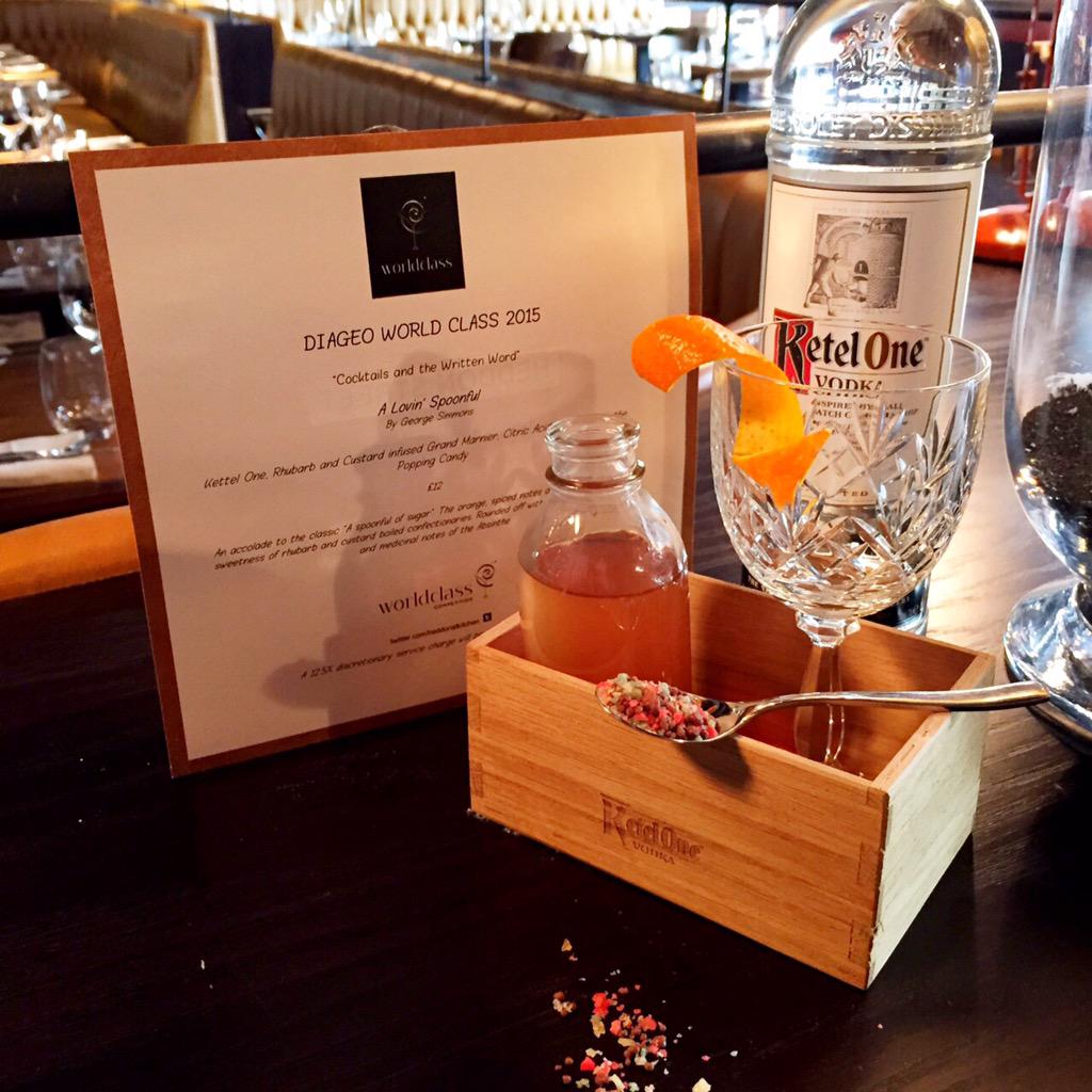 GeorgeSimmons87's tweet photo. "A Lovin' Spoonful" An accolade to "A spoonful of sugar". Poppin candy included #worldclassgb entry @heddonstkitchen. http://t.co/5k6Zir8LuH