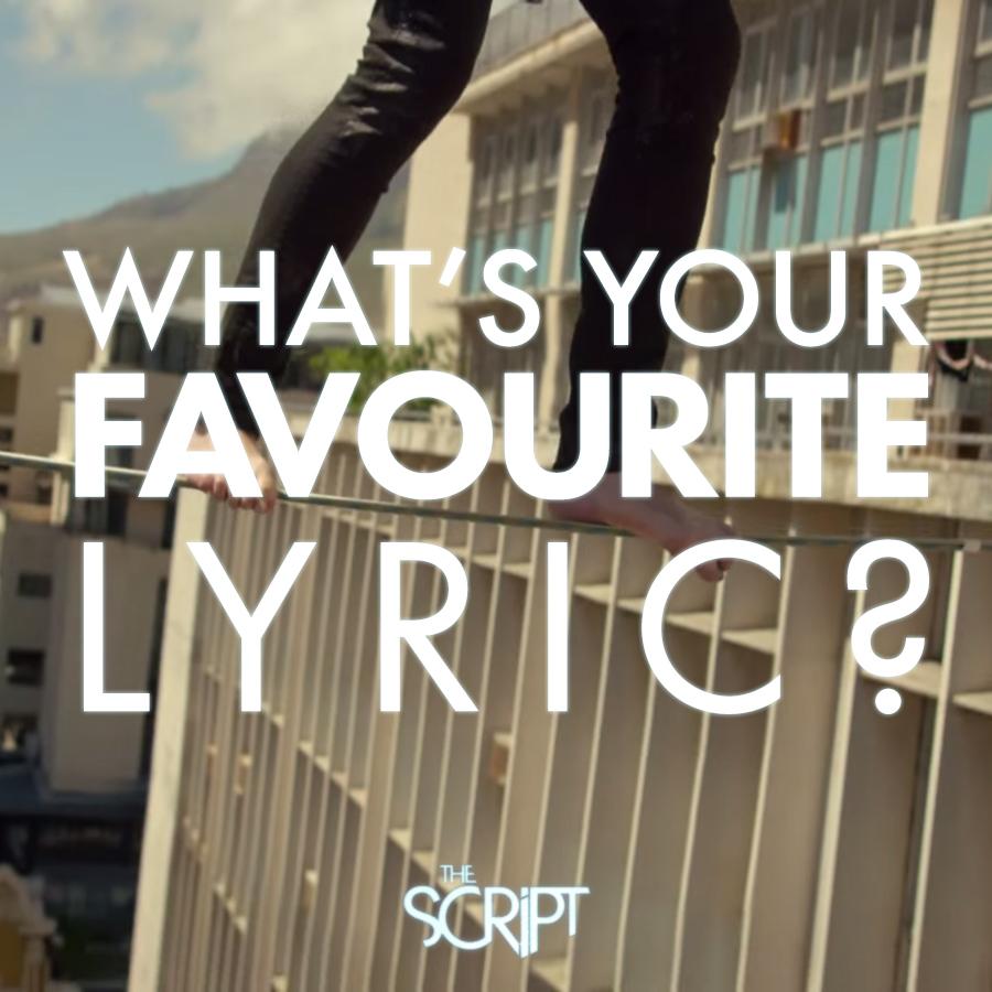thescript's tweet image. What&apos;s your favourite lyric of #ManOnAWire? 
So close to 2 million views people! smarturl.it/ManOnAWireVid