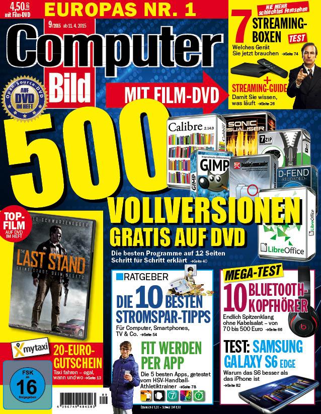 Tipp: Die aktuelle <a href="/COMPUTERBILD/">COMPUTER BILD</a> hat nicht nur spannende Themen, sondern auch einen 20€ Gutschein von #mytaxi :-)