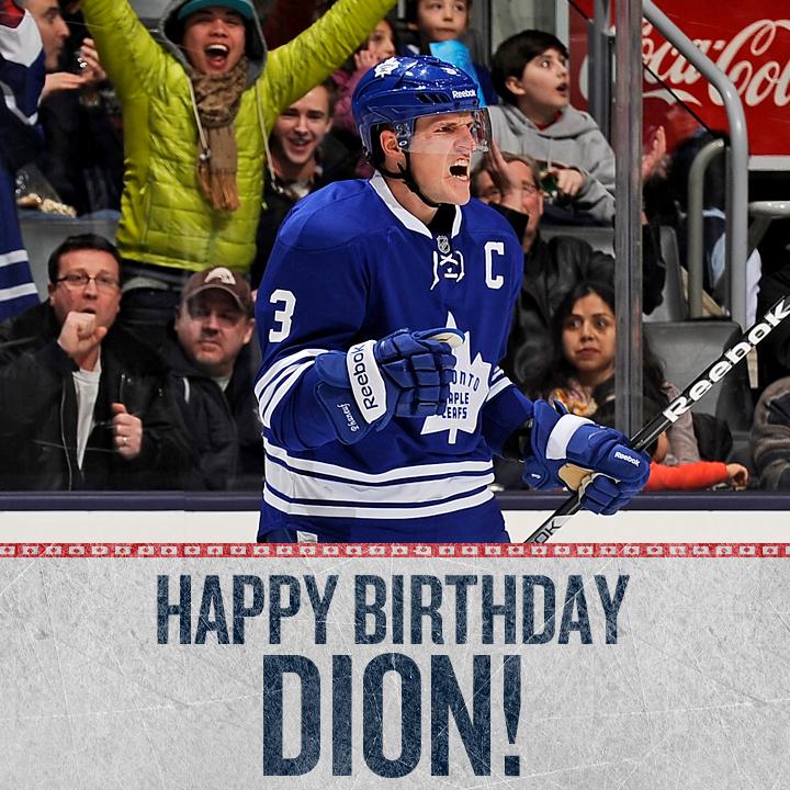 REmessage this to wish Dion Phaneuf a very happy birthday today! 
