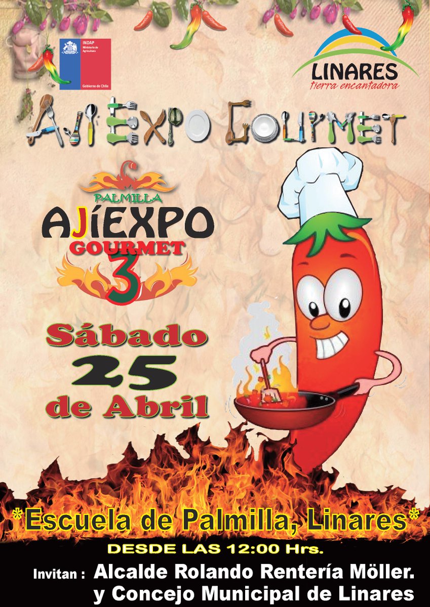 EcoturiLinares's tweet photo. TODOS INVITADOS ESTE 25 DE ABRIL, DESDE LAS 12:00 EN ADELANTE! 
LINARES, TIERRA ENCANTADORA! http://t.co/qB83nEJDrU