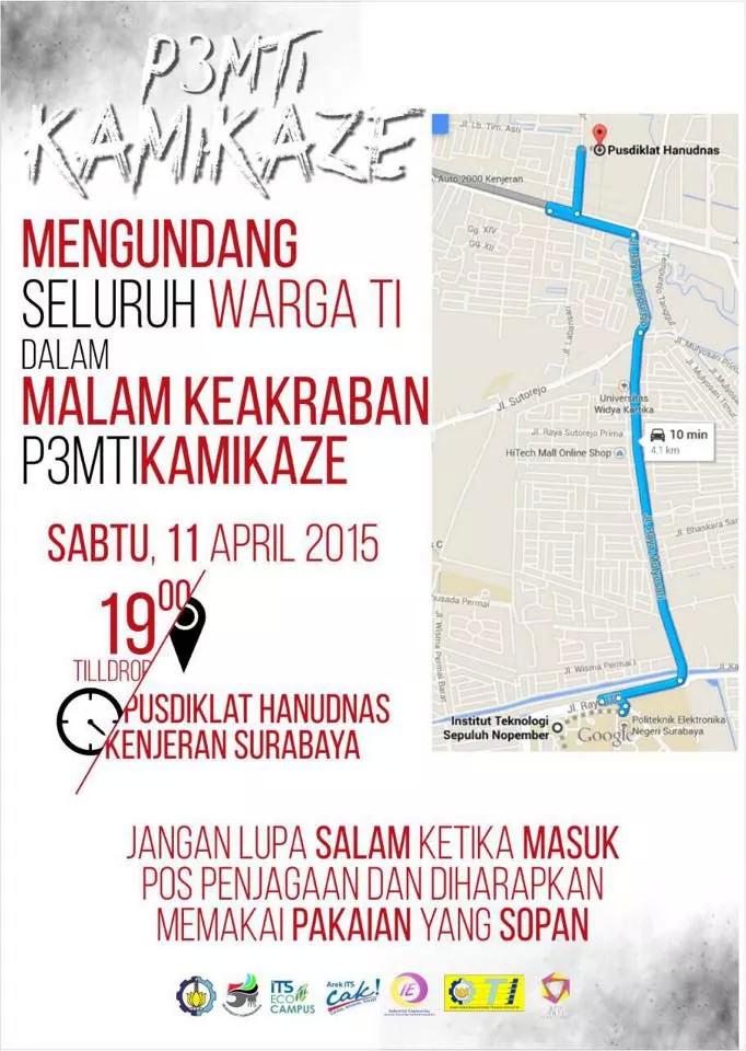 HMTI_ITS's tweet photo. Turut mengundang seluruh industrializer pd makrab P3MTI @ieits2011 @IE_ITS2012 @IEITS2013 @ieits2014 @ITS_Surabaya http://t.co/x3G48QlH0U
