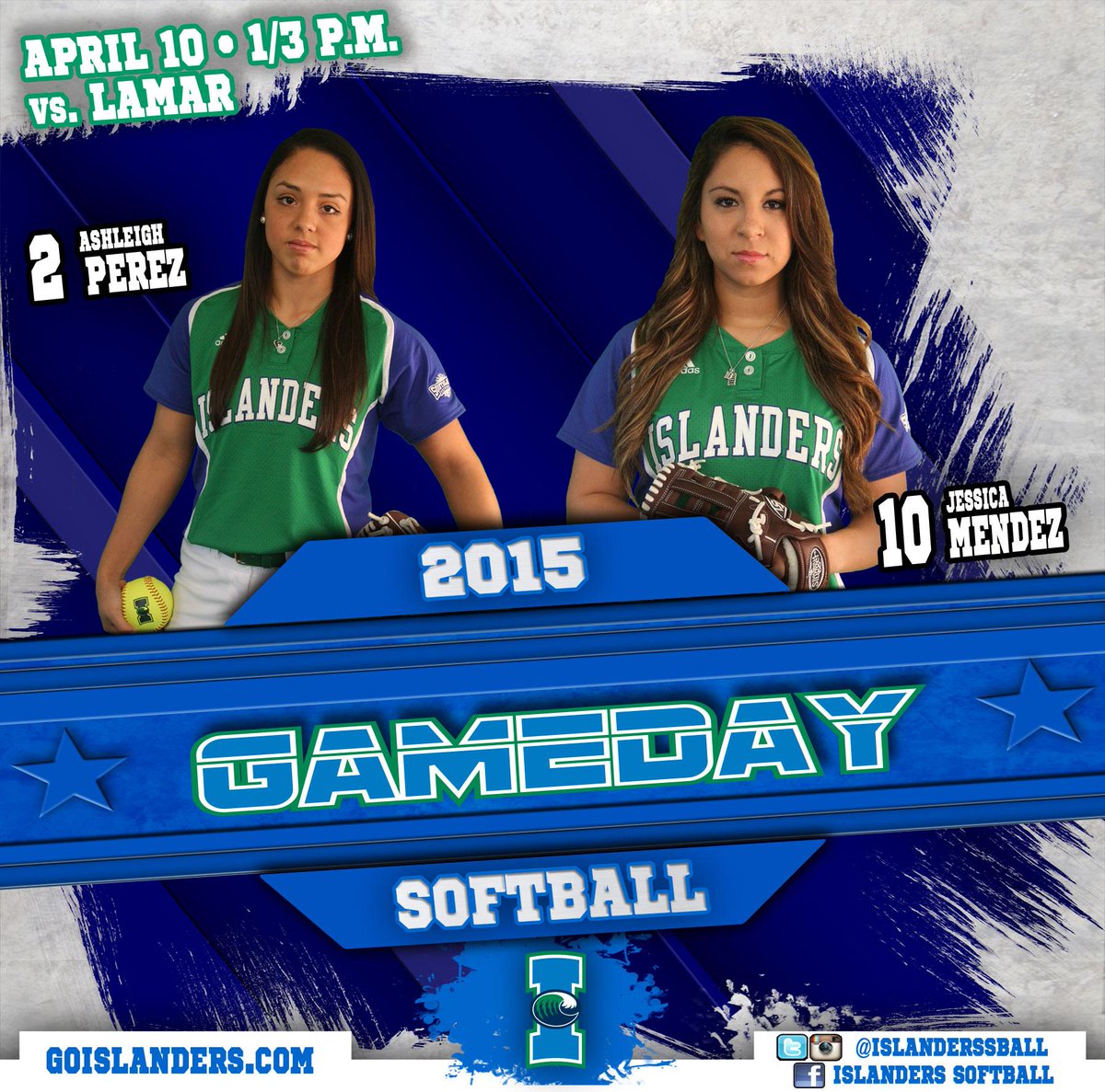 IslandersSball's tweet photo. #GAMEDAY! Come out to the Chap today and support the Islanders as they take on Lamar in a DH starting at 1 p.m. #Ders http://t.co/Yu6tlAkor2