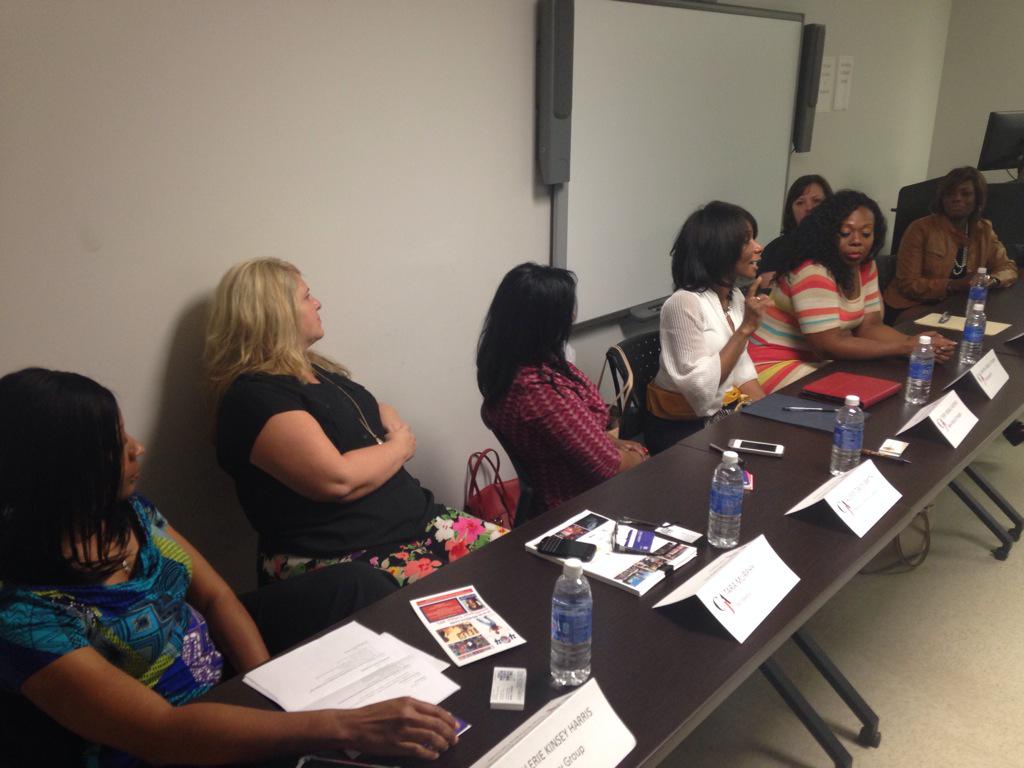 Journalistorian's tweet photo. @MSquaredPR @_tvmorris @360Media @KICKstrategy @kinseygroup @Enchantedpr @PReciseComm talks #PR #CDFSuccess #CAUMMA http://t.co/SSR5u5xCfp
