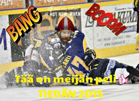 LukkoC1's tweet photo. @TeamRaumanLukko vie tänään ja @Tapparaofficial vikisee👌Tää on meijän peli 👍 http://t.co/aMg8IBHAyS