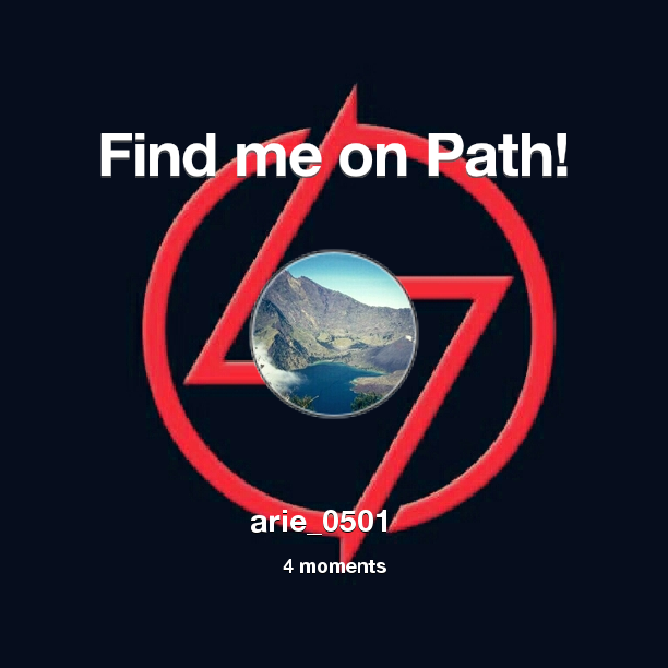 Find me on #Path now! Go to: path.com! #thepersonalnetwork