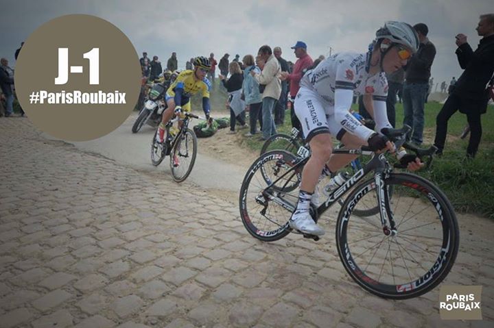 parisroubaix's tweet photo. J-1 avant la grande bataille ! / D-1 before the war! RT if you're ready. 
#ParisRoubaix http://t.co/Fy7Ghzzauz