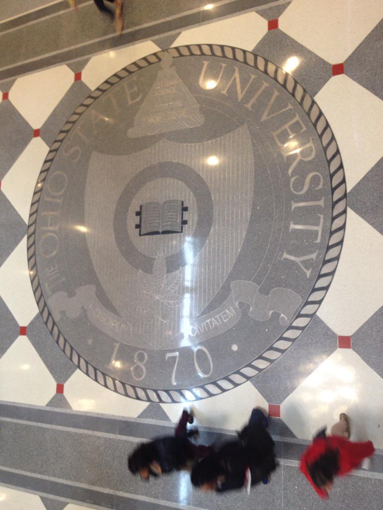 #GoBuckeye  waiting for the engineering session to start