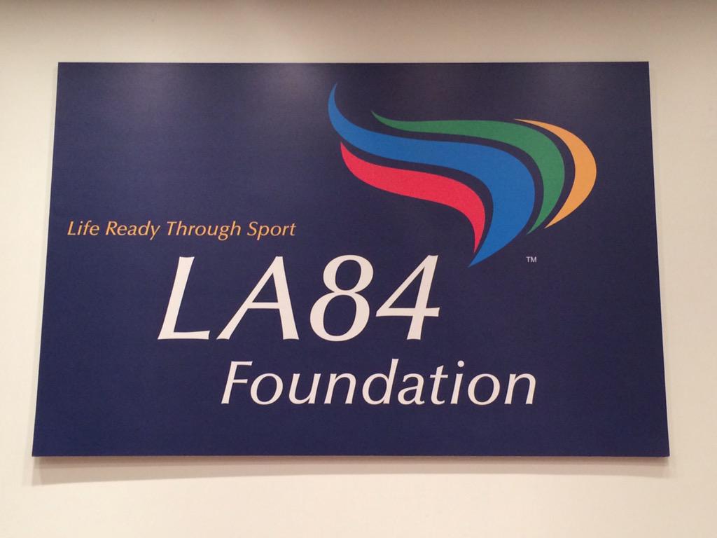 CABOCommunity's tweet photo. At the @LA84Foundation to learn about social impact. Very excited! http://t.co/LQWGGQoHcD