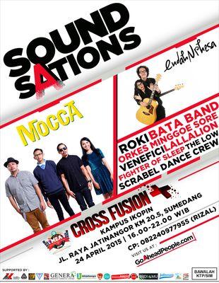 Jatinangorku's tweet photo. @MEA2015_ Ikopin present #Soundsations #MEA2015 w/ @moccaofficial @endahNrhesa and many more |  24 april'15 | http://t.co/bjEcoUkF9L