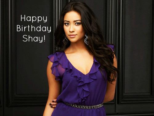 Happy Birthday Shay Mitchell! The \Pretty Little Liars\ star turns 28 today!
 