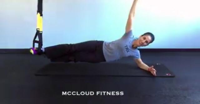 renaemccloud's tweet photo. TRX side plank saw. What?! Check it out on my FB page #mccloudfitness http://t.co/yfsE2ernAp