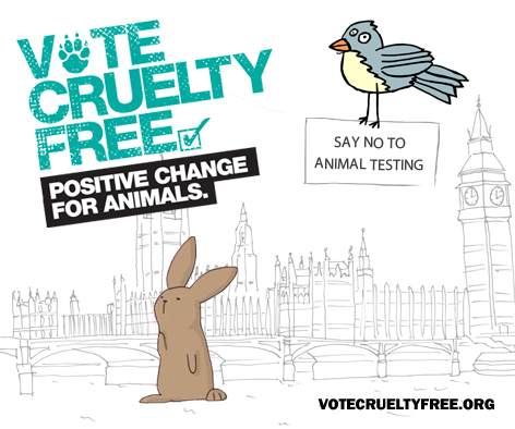 thebuav's tweet photo. On 7th May use your vote for animals. Together we can end cruel animal experiments http://t.co/BenqMiPD1Y http://t.co/krsaUZm5GO